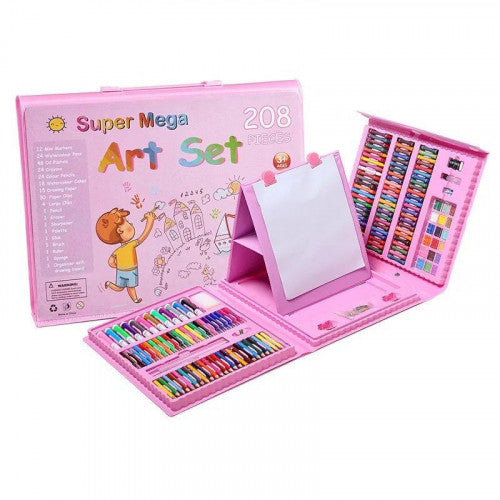 Kit de colores: Juego arte, pintura y dibujo de 208 piezas