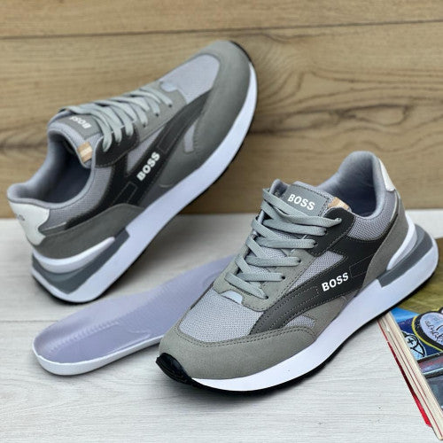 Tenis para hombre color gris